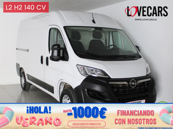 OPEL MOVANO 2.2 BLUEHDI FURGON L2 H2 3.5T 140 de segunda mano