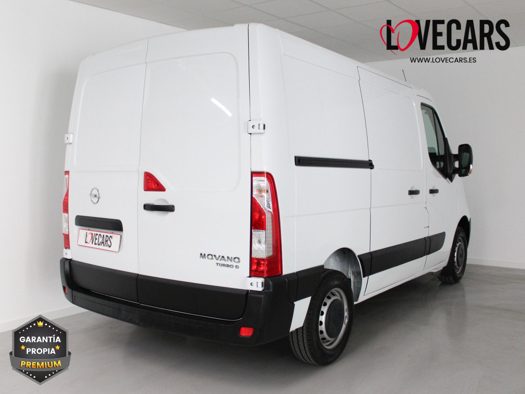 OPEL MOVANO 2.3 CDTI L1 H1 FURGÓN CERRADO 6 VEL 135 de segunda mano