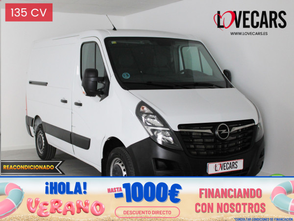 OPEL MOVANO 2.3 CDTI L1 H1 FURGÓN CERRADO 6 VEL 135 de segunda mano
