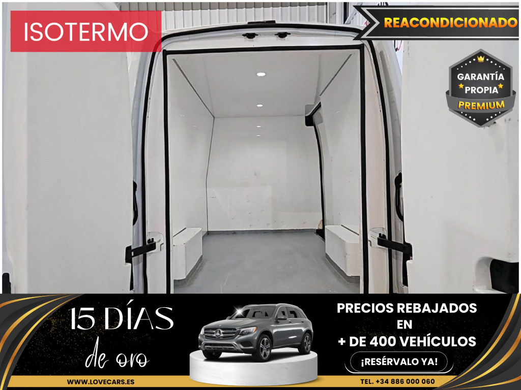 OPEL MOVANO 2.3 DCI FURGÓN CERRADO ISOTERMO L2 H2 130 de segunda mano
