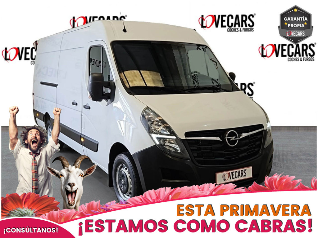 OPEL MOVANO 2.3 DCI FURGON L3 H2 130 de segunda mano
