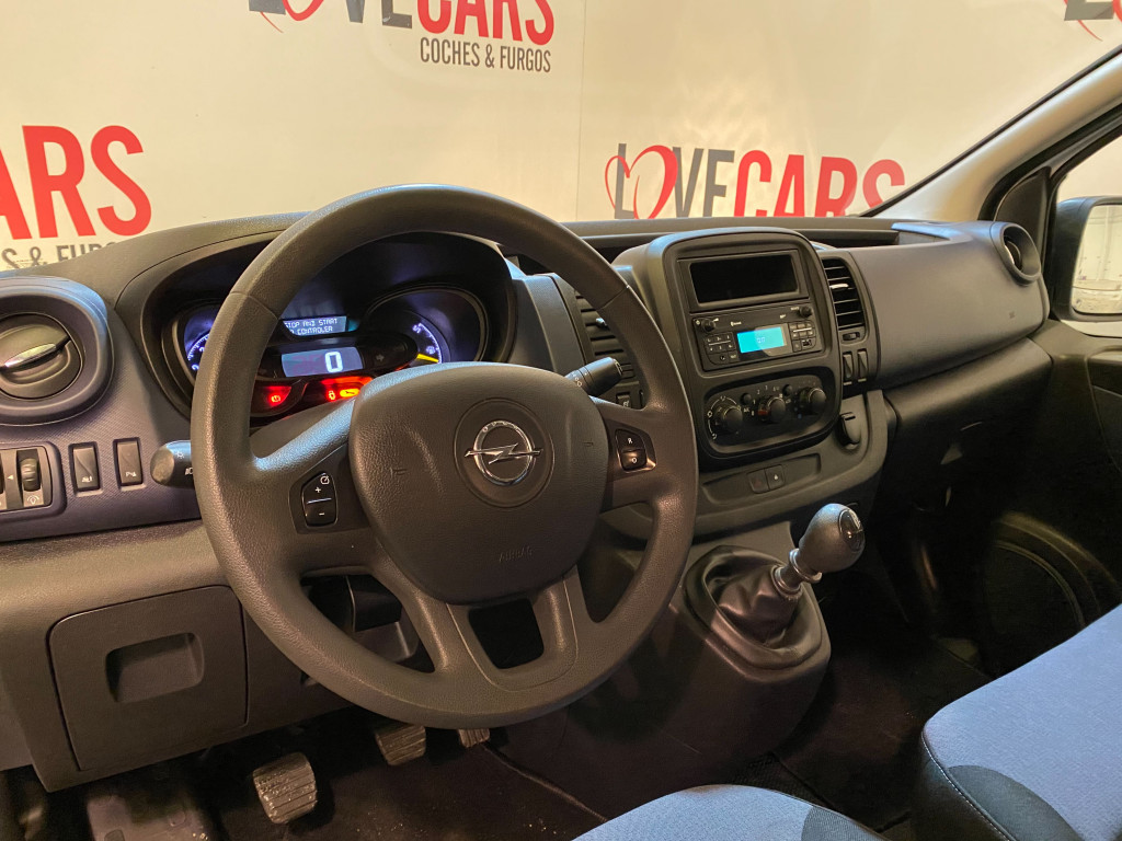 OPEL VIVARO 1.6 DCI L 2 COMBI 9 PLAZAS 125CV de segunda mano