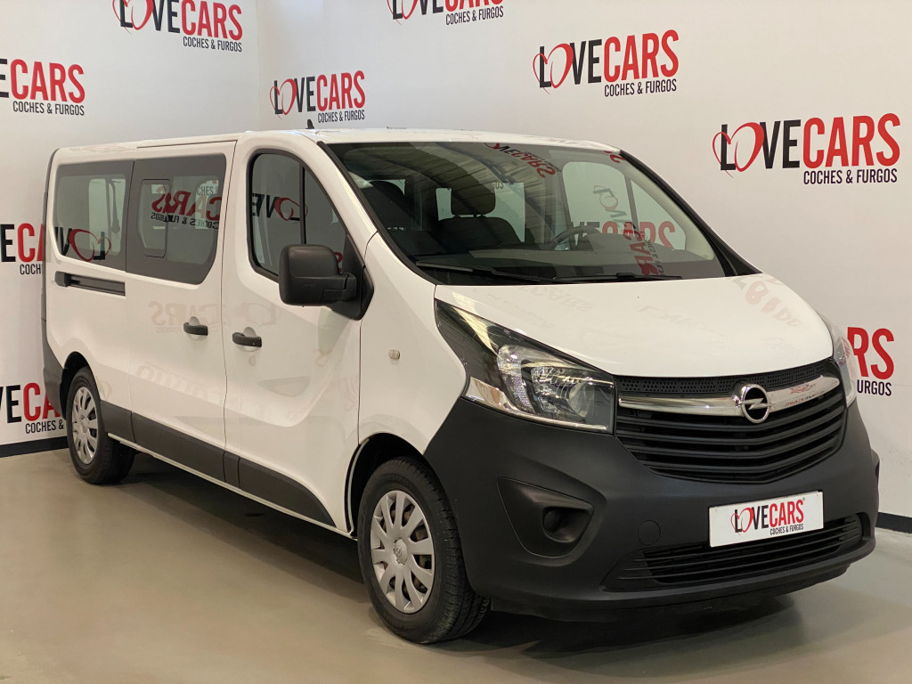 OPEL VIVARO 1.6 DCI L 2 COMBI 9 PLAZAS 125CV de segunda mano