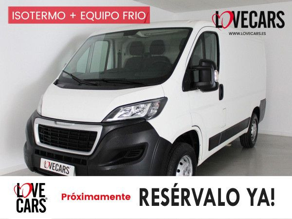 PEUGEOT BOXER 2.0 BlueHDI 330 ISOTERMO + EQUIPO FRIO 110 de segunda mano