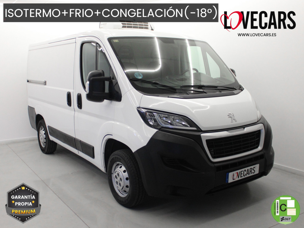 PEUGEOT BOXER 2.0 BlueHDI 330 ISOTERMO + EQUIPO FRIO (-18º) 110 de segunda mano
