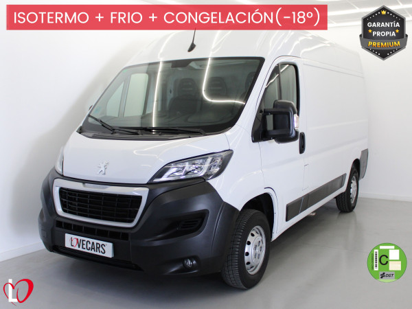 PEUGEOT BOXER 2.0 BlueHDI 330 ISOTERMO + EQUIPO FRIO (-18º) 110 de segunda mano