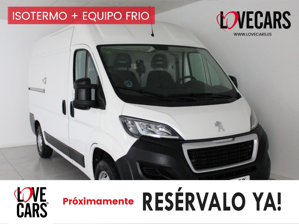 PEUGEOT BOXER 335 L2 H2 BlueHDi ISOTERMO + EQUIPO FRIO 130 de segunda mano PEUGEOT BOXER 335 L2 H2 BlueHDi ISOTERMO + EQUIPO FRIO 130 de segunda mano