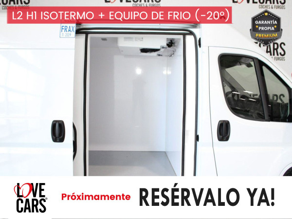 PEUGEOT BOXER BlueHDI 33 L2 H2 ISOTERMO + EQUIPO FRIO 110 (-20º) de segunda mano