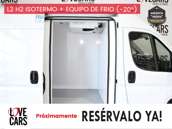 PEUGEOT BOXER BlueHDI 33 L2 H2 ISOTERMO + EQUIPO FRIO 110 de segunda mano