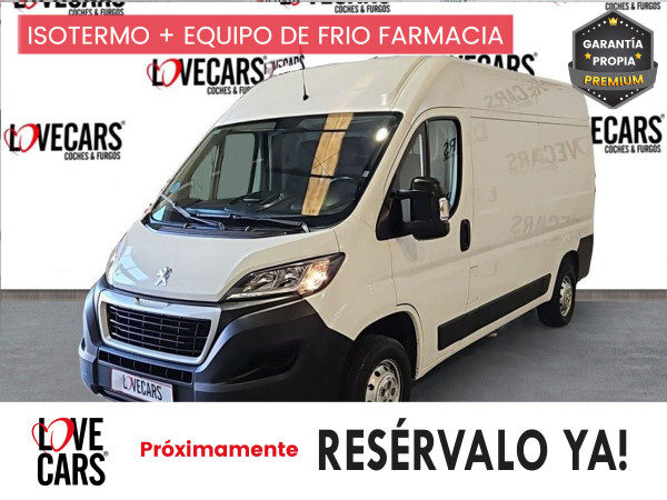 PEUGEOT BOXER BlueHDI 33 L2 H2 ISOTERMO + EQUIPO FRIO FARMACIA 120 de segunda mano