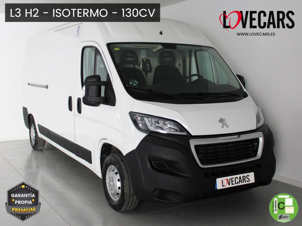 PEUGEOT BOXER BlueHDI 33 L3 H2 FURGÓN ISOTERMO 130 de segunda mano
