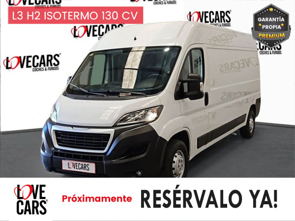 PEUGEOT BOXER BlueHDI 33 L3 H2 FURGÓN ISOTERMO 130 de segunda mano