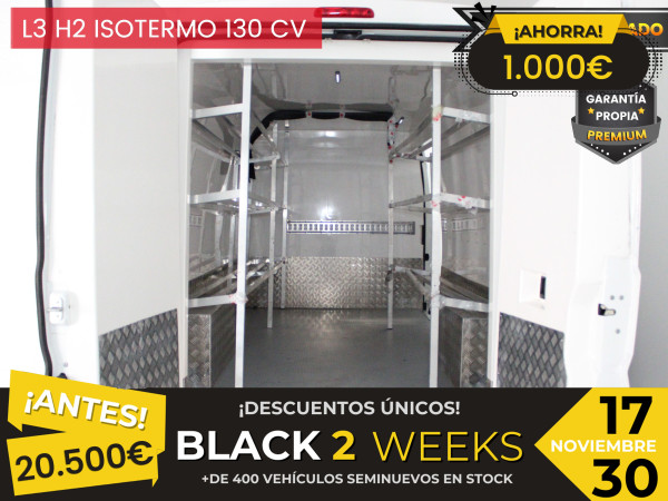 PEUGEOT BOXER BlueHDI 33 L3 H2 FURGÓN ISOTERMO 130 de segunda mano