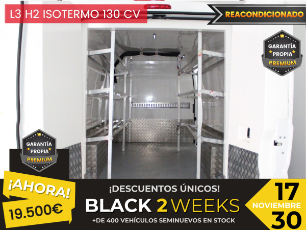 PEUGEOT BOXER BlueHDI 33 L3 H2 FURGÓN ISOTERMO 130 de segunda mano