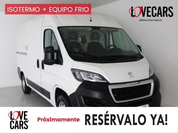 PEUGEOT BOXER BLUEHDI 81KW L2H2 333 ISOTERMO + EQUIPO FRIO 110 de segunda mano