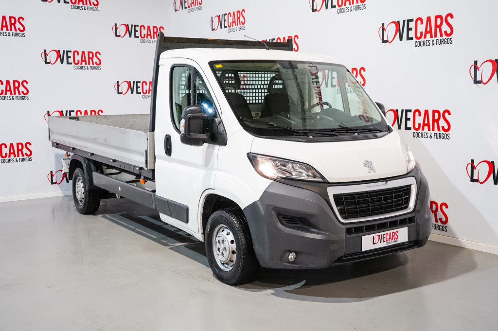 PEUGEOT BOXER BlueHDI CAJA ABIERTA 335 L3 130 de segunda mano