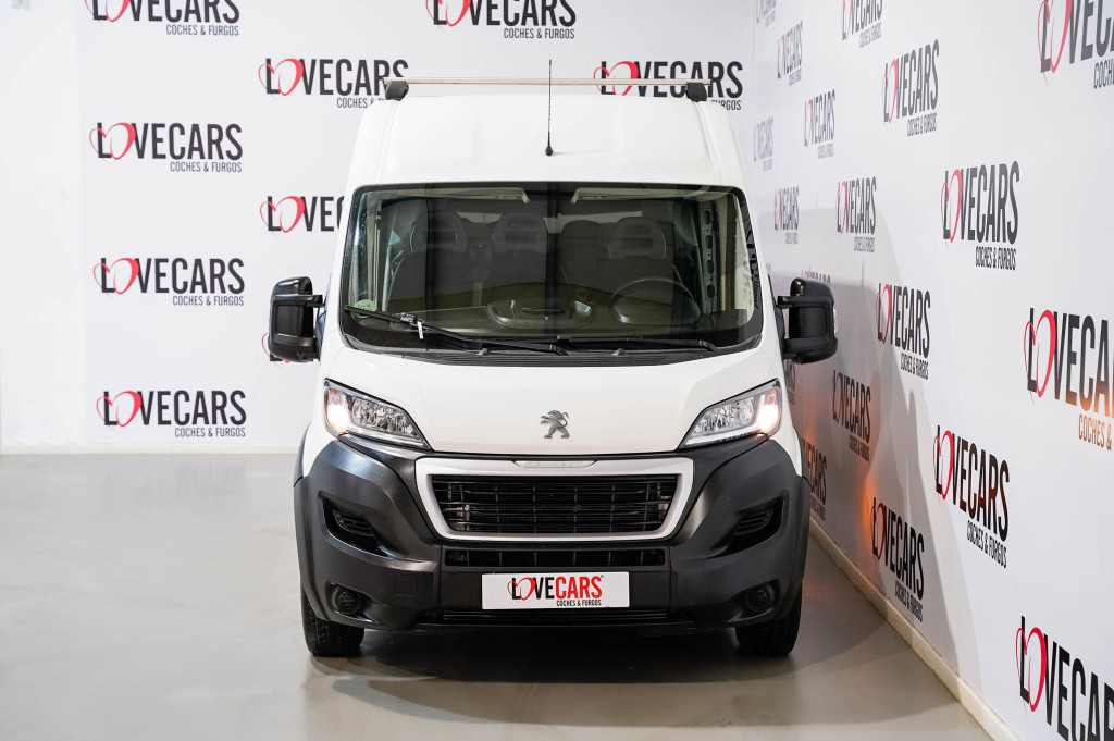 PEUGEOT BOXER BlueHDI FURGÓN COMBI 7 PLAZAS (PLATAFORMA ELEVADORA) L4 H2 160 de segunda mano