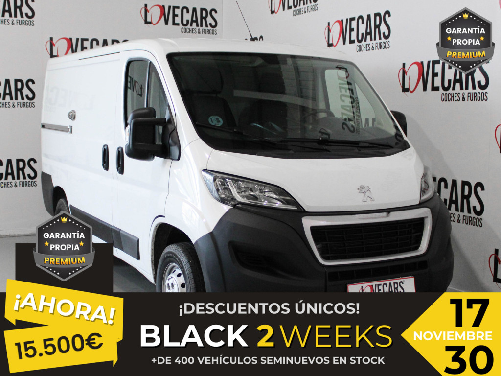 PEUGEOT BOXER BlueHDI L1 H1 FURGÓN CERRADO 6 VEL 120 de segunda mano
