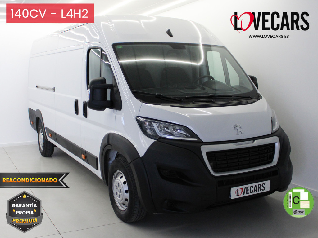 PEUGEOT BOXER FURGÓN 435 L4 H2 BHDI 140 S&S 6 Vel. MAN de segunda mano