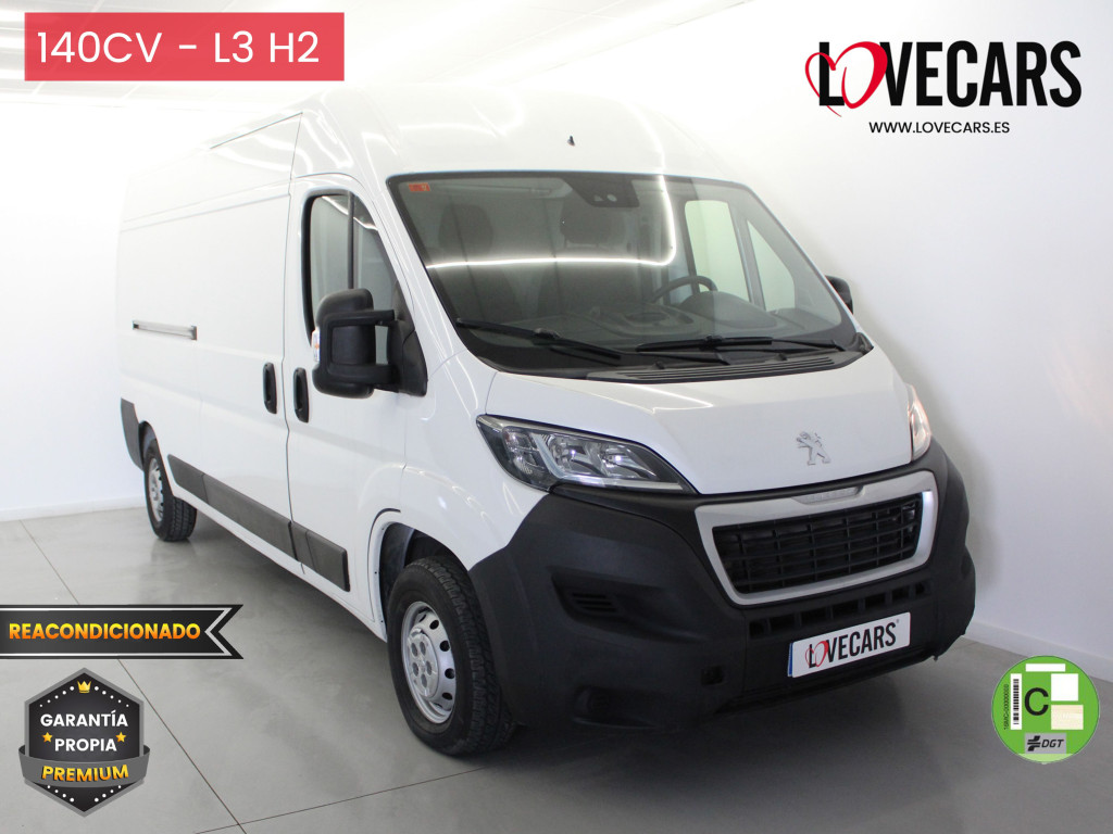 PEUGEOT BOXER FURGÓN PACK 335 L3 H2 BHDI 140 S&S 6 Vel. MAN de segunda mano