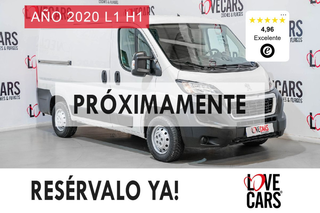 PEUGEOT BOXER L1 BlueHDI S&S FURGÓN 33 L1 H1 120 de segunda mano