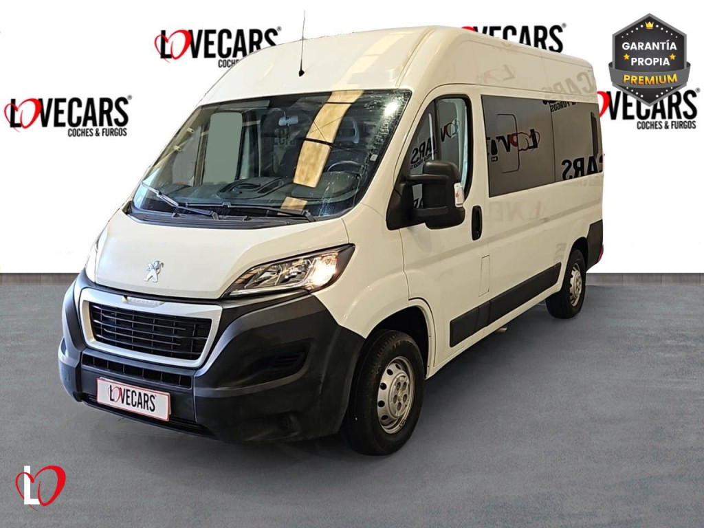 PEUGEOT BOXER L2 BlueHDI FURGÓN L2 H2 COMBI 9 PLAZAS 6 VEL 140 de segunda mano