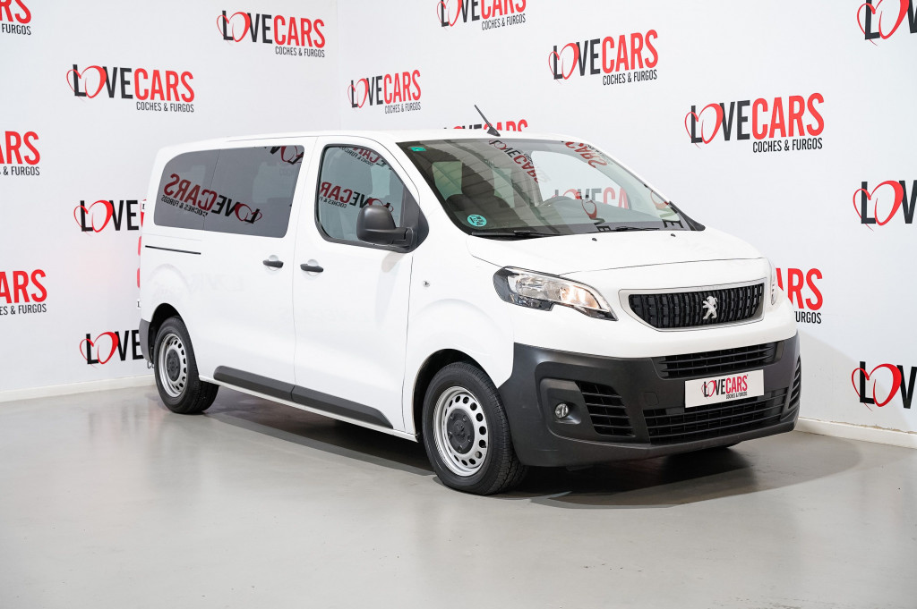 PEUGEOT EXPERT BlueHDI COMBI 6 PLAZAS STANDARD 6 VEL 100 de segunda mano