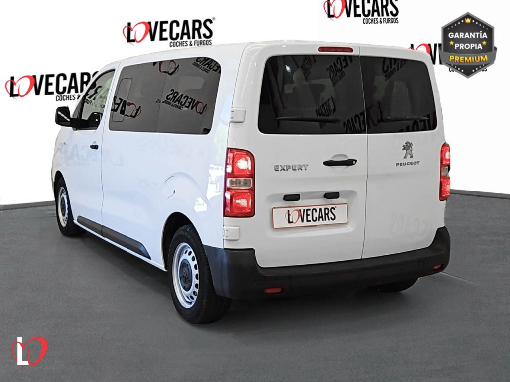 PEUGEOT EXPERT BlueHDI FURGÓN COMBI 9 PLAZAS 6 VEL 120 de segunda mano