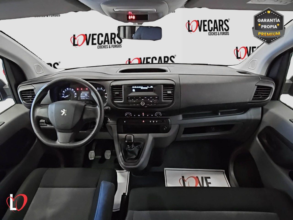 PEUGEOT EXPERT BlueHDI FURGÓN COMBI 9 PLAZAS 6 VEL 120 de segunda mano