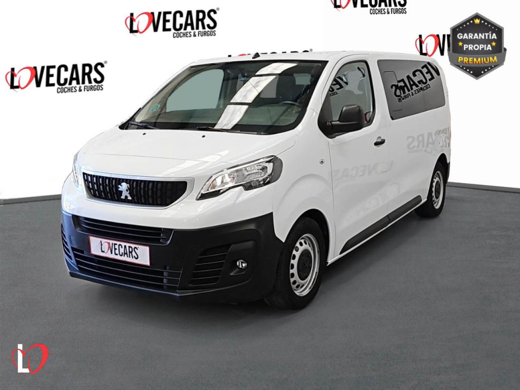 PEUGEOT EXPERT BlueHDI FURGÓN COMBI 9 PLAZAS 6 VEL 120 de segunda mano