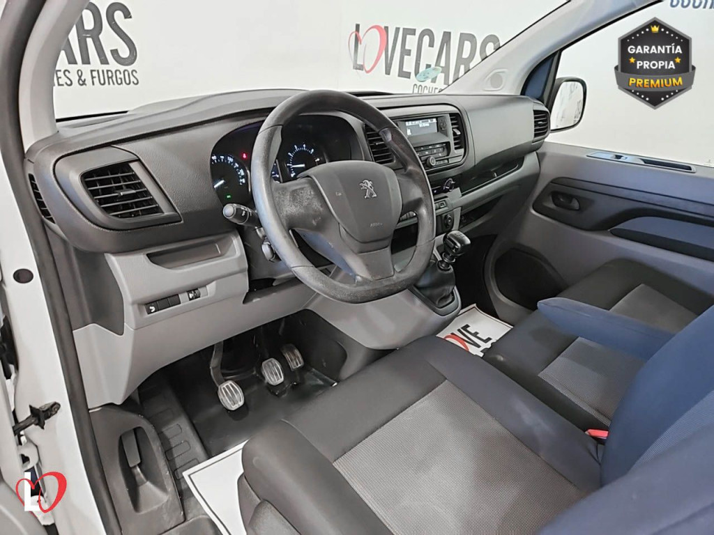 PEUGEOT EXPERT BlueHDI FURGÓN COMBI 9 PLAZAS 6 VEL 120 de segunda mano