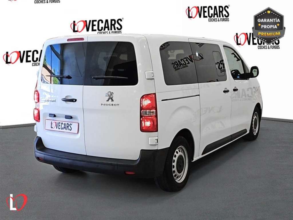 PEUGEOT EXPERT BlueHDI FURGÓN COMBI 9 PLAZAS 6 VEL 120 de segunda mano