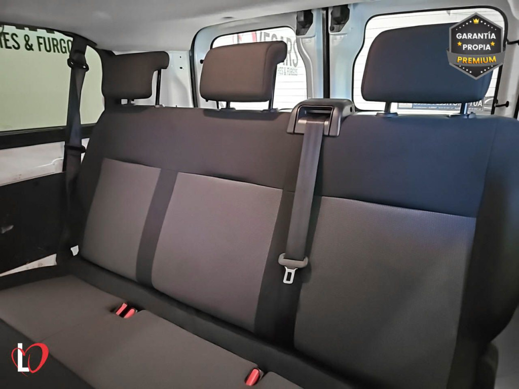PEUGEOT EXPERT BlueHDI FURGÓN COMBI 9 PLAZAS 6 VEL 120 de segunda mano