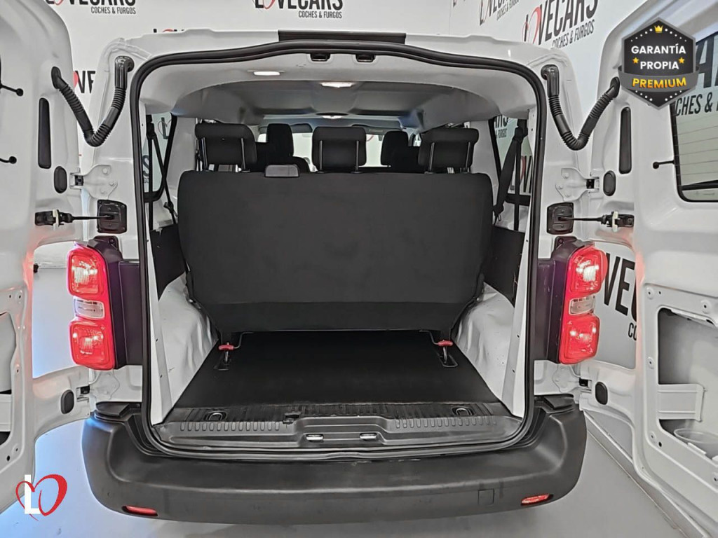 PEUGEOT EXPERT BlueHDI FURGÓN COMBI 9 PLAZAS 6 VEL 120 de segunda mano