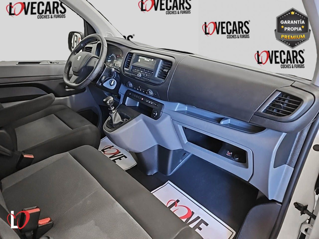 PEUGEOT EXPERT BlueHDI FURGÓN COMBI 9 PLAZAS 6 VEL 120 de segunda mano