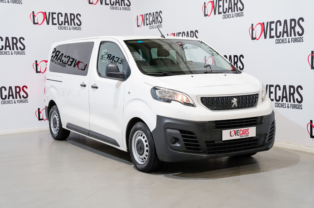 PEUGEOT EXPERT BlueHDI S&S COMBI 6 PLAZAS STANDARD 6 VEL 120 de segunda mano