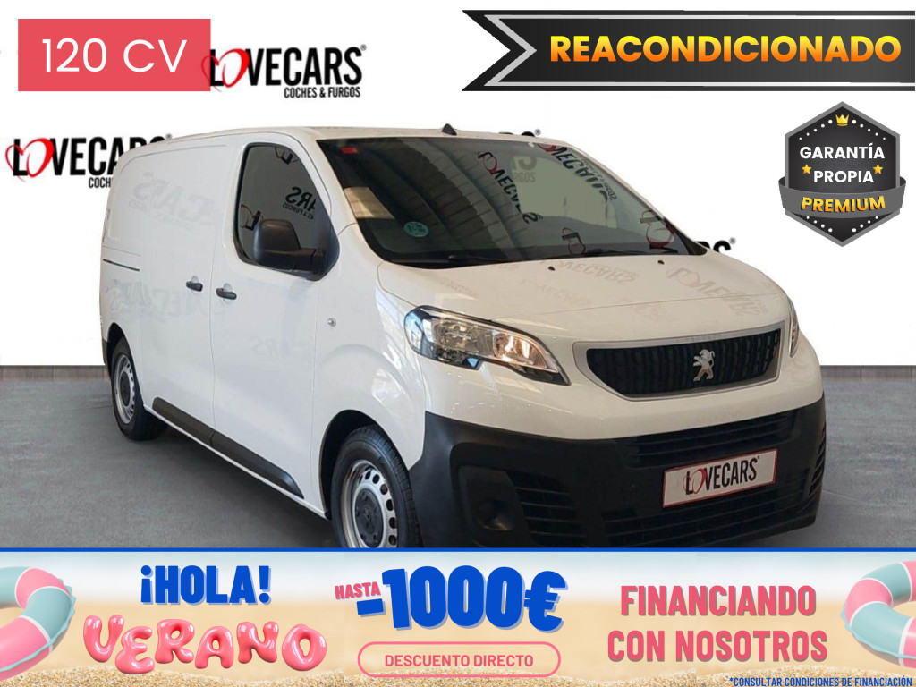 PEUGEOT EXPERT BlueHDI S&S FURGÓN STANDARD PRO 6 VEL 120 de segunda mano