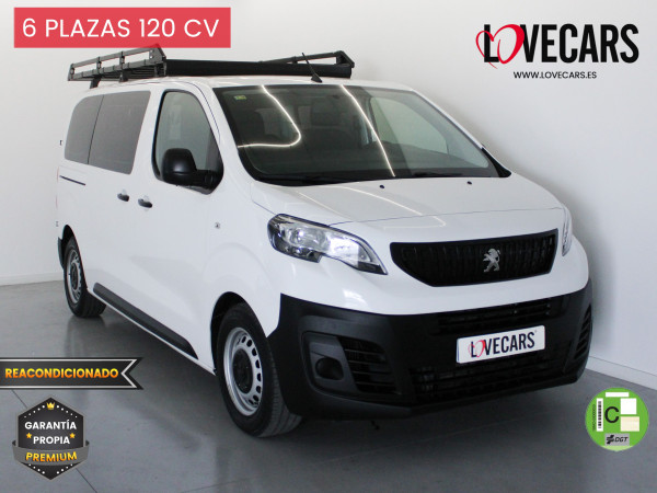 PEUGEOT EXPERT COMBI BlueHDi 120 S&S 6 Vel. MAN Standard de segunda mano