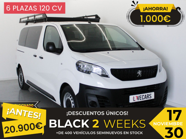 PEUGEOT EXPERT COMBI BlueHDi 120 S&S 6 Vel. MAN Standard de segunda mano
