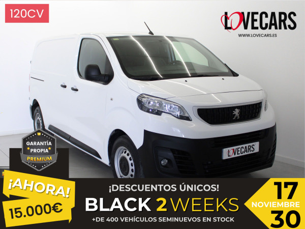 PEUGEOT EXPERT FURGÓN Pro BlueHDi 120 MAN S&S 6 Vel. Standard de segunda mano