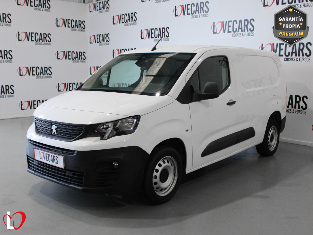 PEUGEOT PARTNER BlueHDI 3 PLAZAS FURGÓN CERRADO L2 100 de segunda mano