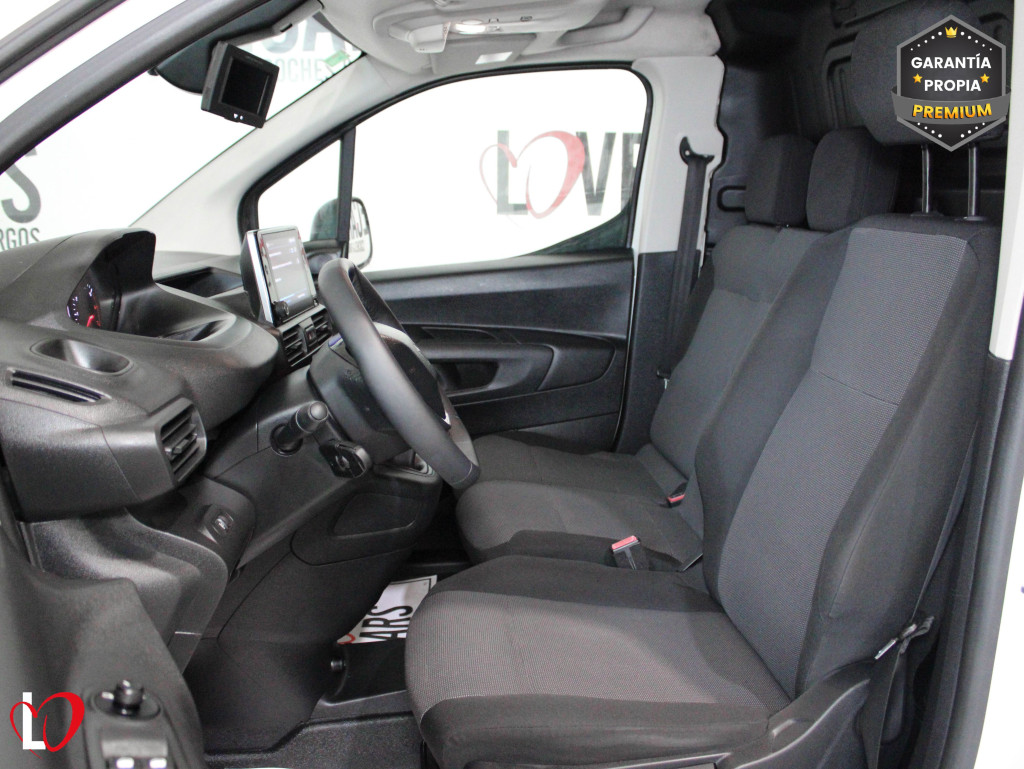 PEUGEOT PARTNER BlueHDI 3 PLAZAS FURGÓN CERRADO L2 100 de segunda mano
