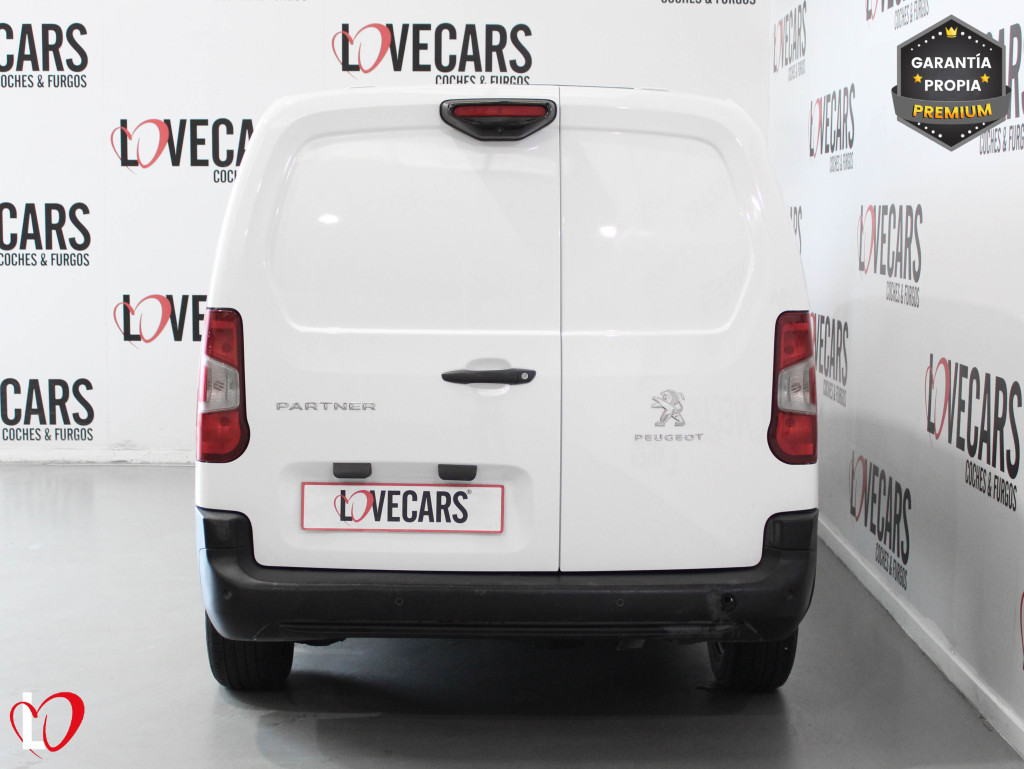PEUGEOT PARTNER BlueHDI 3 PLAZAS FURGÓN CERRADO L2 100 de segunda mano