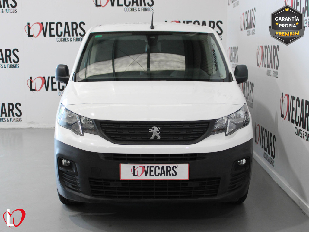 PEUGEOT PARTNER BlueHDI 3 PLAZAS FURGÓN CERRADO L2 100 de segunda mano