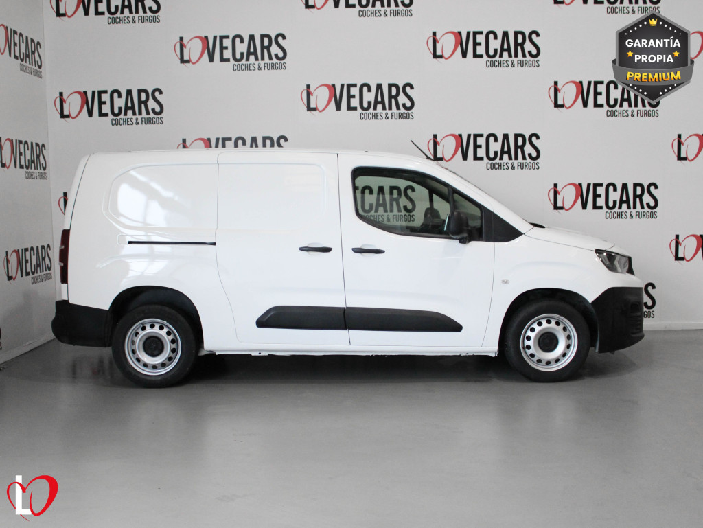 PEUGEOT PARTNER BlueHDI 3 PLAZAS FURGÓN CERRADO L2 100 de segunda mano
