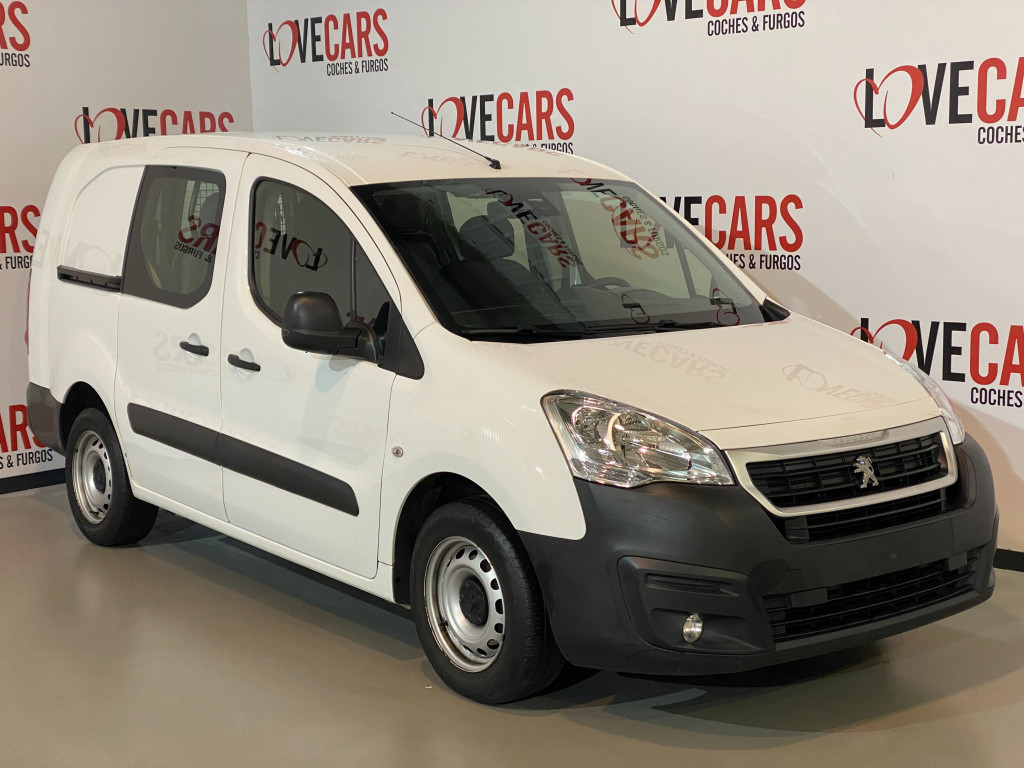 PEUGEOT PARTNER BlueHDI COMBI 5 PLAZAS L2 de segunda mano