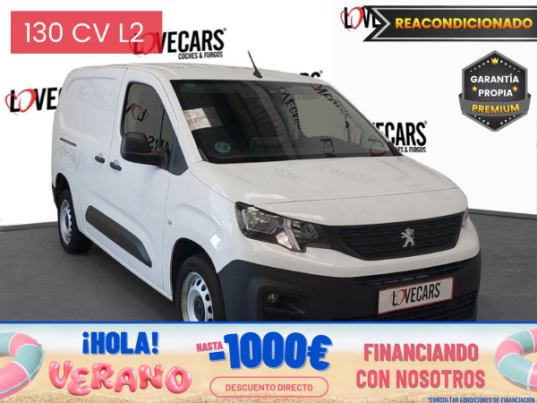 PEUGEOT PARTNER BlueHDI FURGÓN CERRADO L2 6 VEL 130 de segunda mano