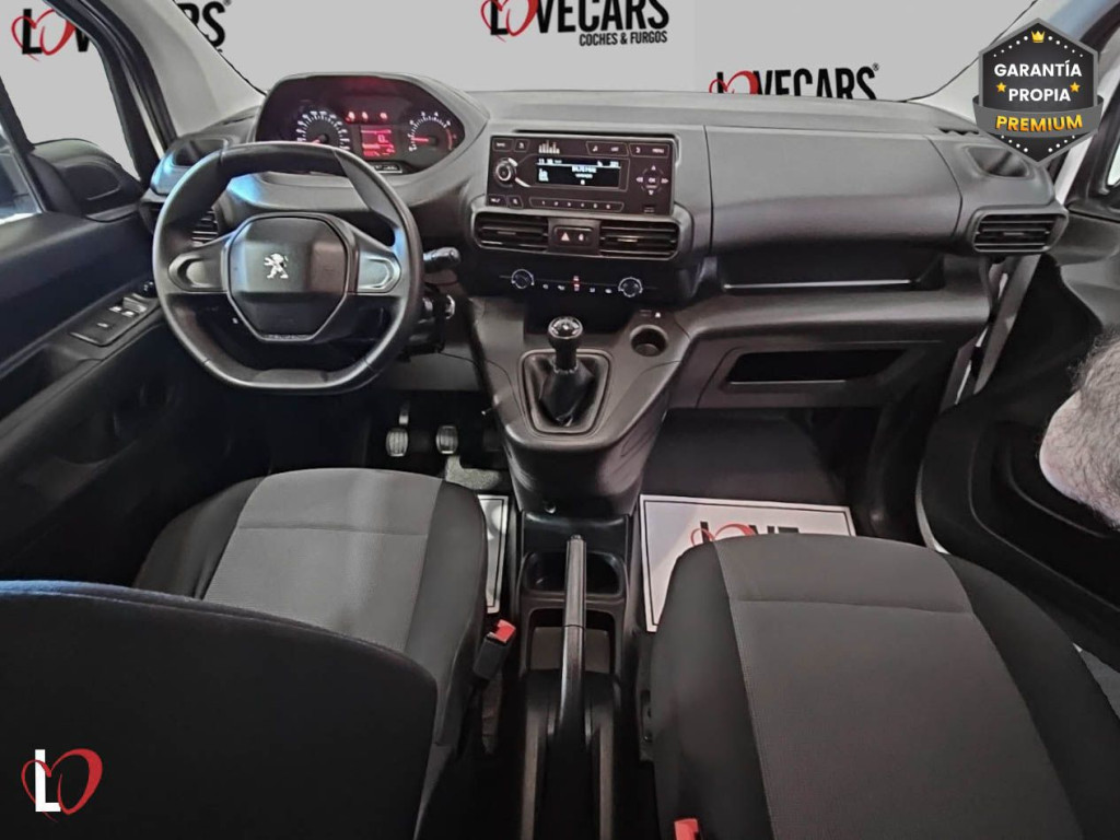 PEUGEOT PARTNER BlueHDI S&S FURGÓN CERRADO ISOTERMO 100 de segunda mano