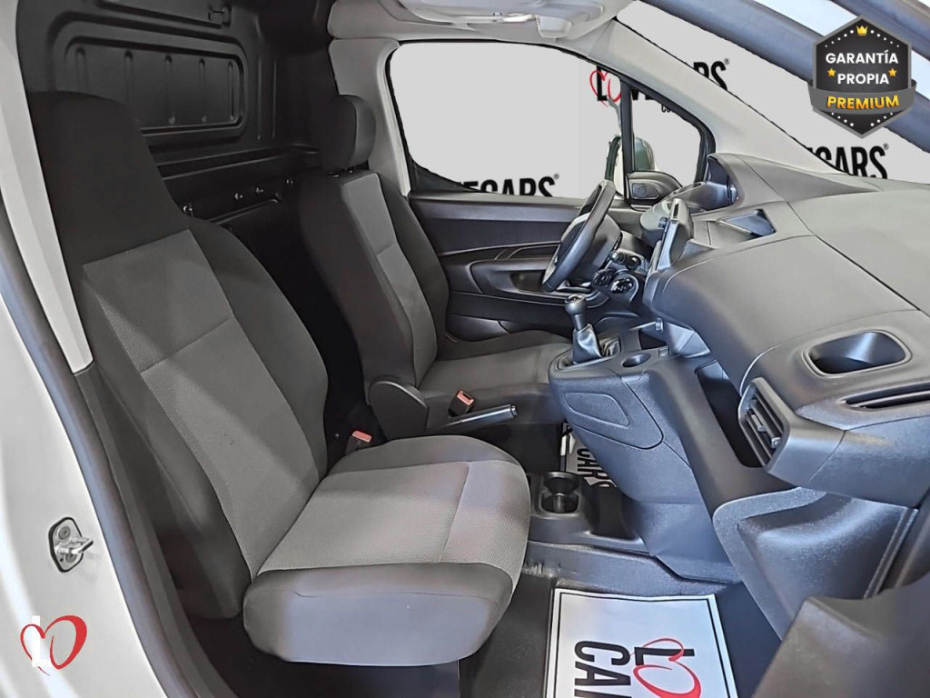 PEUGEOT PARTNER BlueHDI S&S FURGÓN CERRADO ISOTERMO 100 de segunda mano