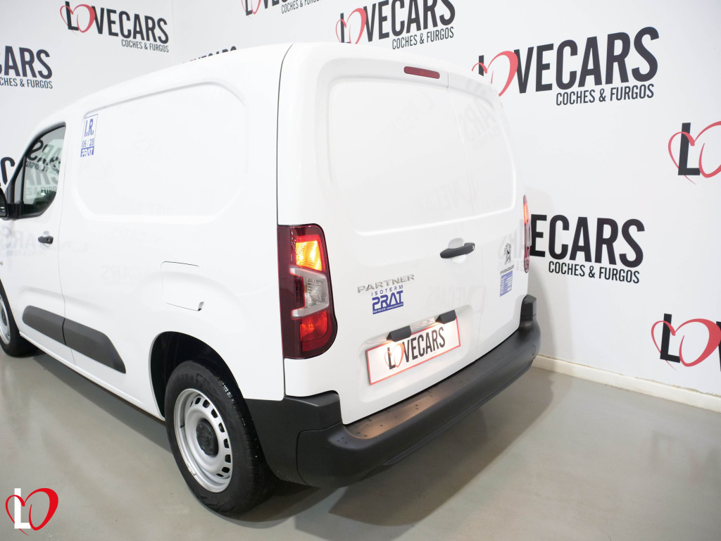 PEUGEOT PARTNER BlueHDI S&S FURGÓN ISOTERMO 6 VEL 100 de segunda mano